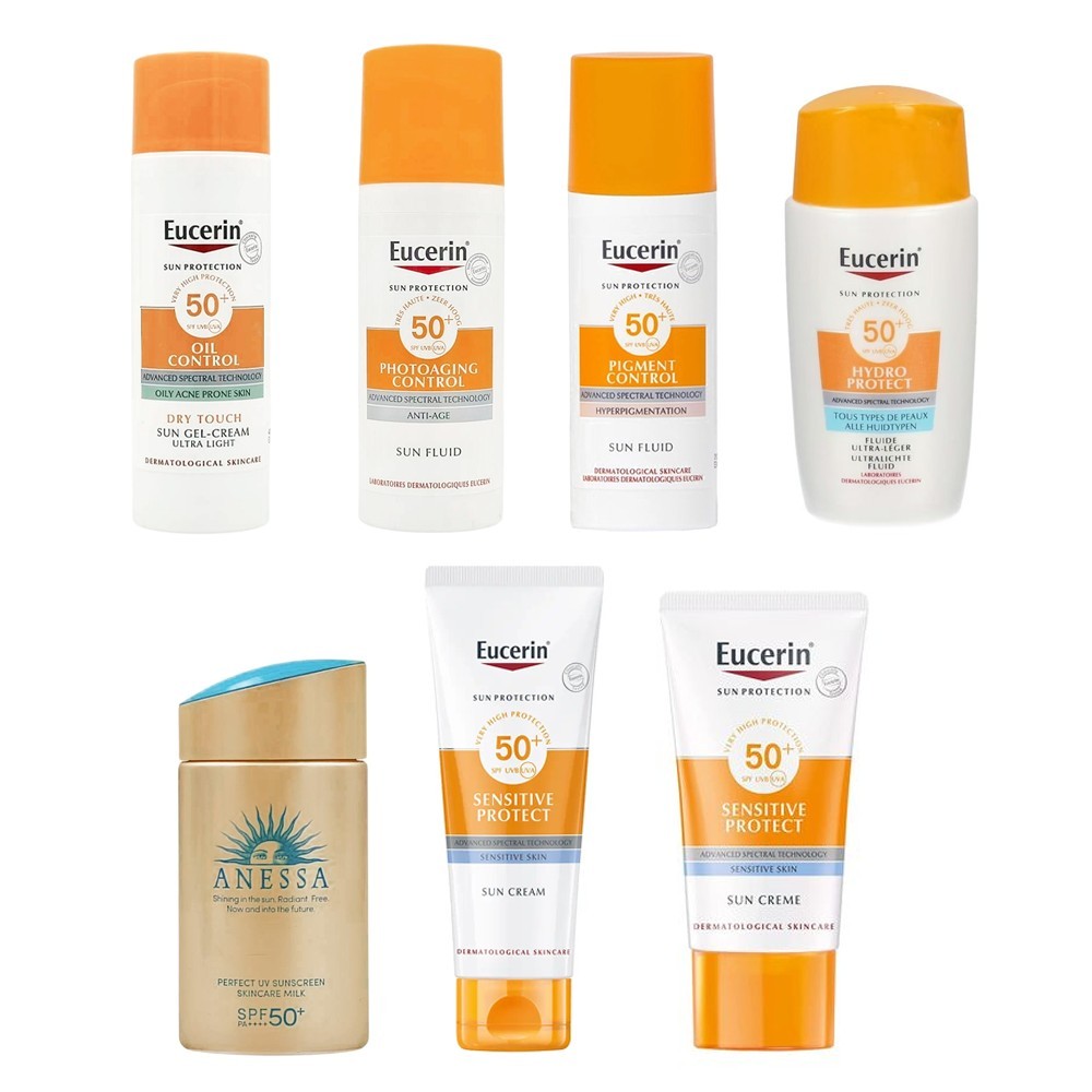 Eucerin รวมกันแดดตัวดัง ขายดีตลอดกาล ป้องกันแสงแดดจากหน้าไหม้