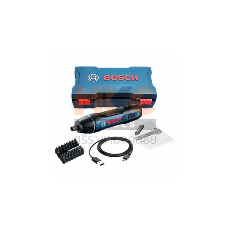 BOSCH ชุดไขควงไร้สาย 2ระบบ 3.6v Bosch GO 2Kit + ชุดดอก 33ชิ้น