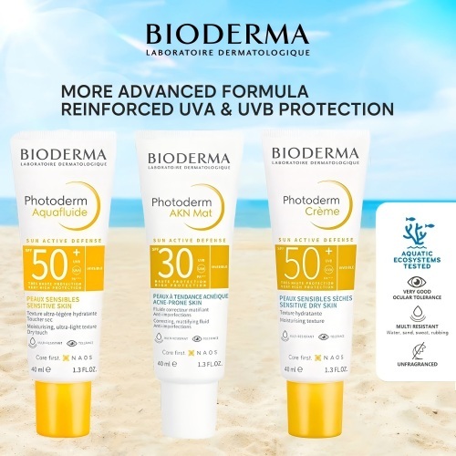 Bioderma Photoderm Aquafluide SPF50+/30+ PA+++ 40ml ครีมกันแดด