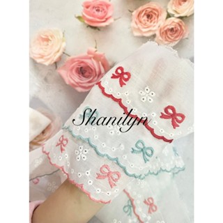 🔥สวยมาก🔥 53/53 ลูกไม้ฉลุ ผ้าคอตตอน ลูกไม้แต่งขอบ ลูกไม้สีขาว…