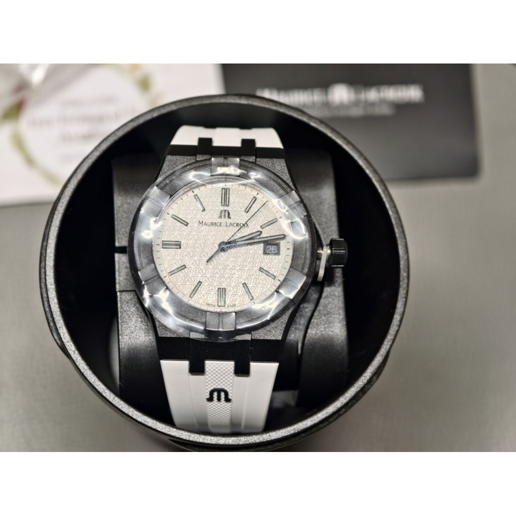 นาฬิกา Maurice Lacroix Aikon #Tide สีขาวดำ