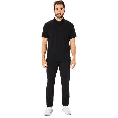 ASICS :  2031E473.001 ASICS SPIRAL EMBROIDERY POLO-SHIRTS MEN เสื้อคอกลมผู้ชาย ของแท้ - รูปที่ 4