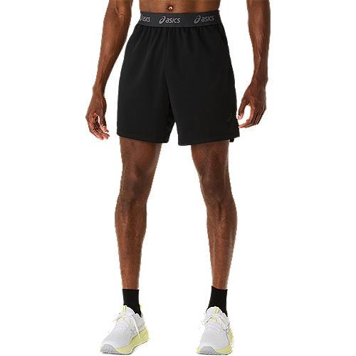ASICS :  2031E894.001 ACTIBREEZE VENTED KNIT 7IN SHORT MEN กางเกงขาสั้นผู้ชาย ของแท้