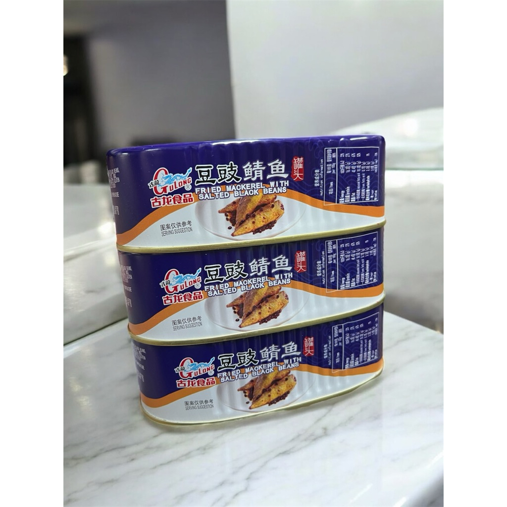 ปลาเต้าซี่ ปลาแมคเคอเรล กระป๋องน้ำเงิน ขนาด 227 กรัม พร้อมรับประทาน #สินค้าพร้อมส่ง
