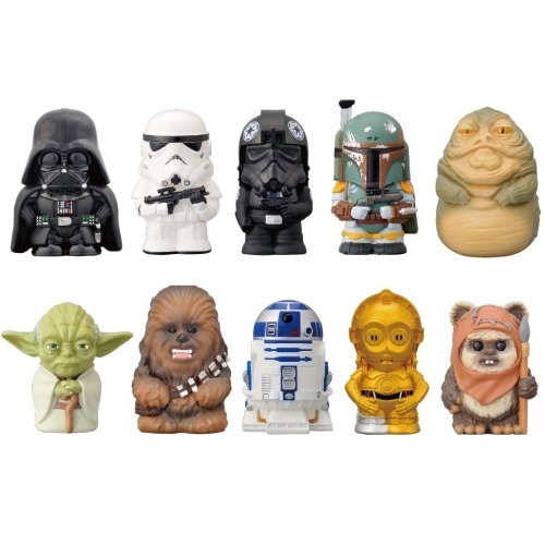 Soft Vinyl Puppet Mascot / Puppet Mascot: Star Wars - 10 Pcs/Box