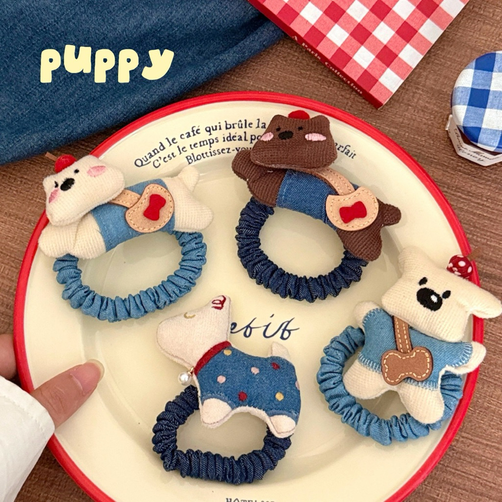 Cute 383 ยางมัดผม ยางรัดผมน้องหมาสุดน่ารัก - รูปที่ 2