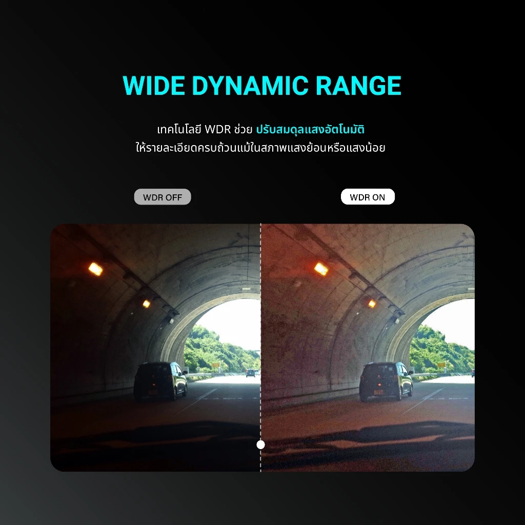 HP F485S Pro Dashcam กล้องหน้าติดรถยนต์ 2K 1440P WDR Wi-Fi มุมกว้าง 126 องศา รับประกัน2ปี thumbnail 5