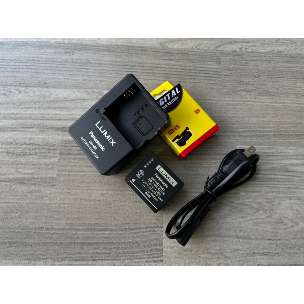แท่นชาร์จ DE-A98 & แบต Panasonic DMW-BLG10 (ใช้ร่วมกับ DMW-BLE9 DMW-BLE9E DMW-BLE9GK DMW-BLE9PP DMW-