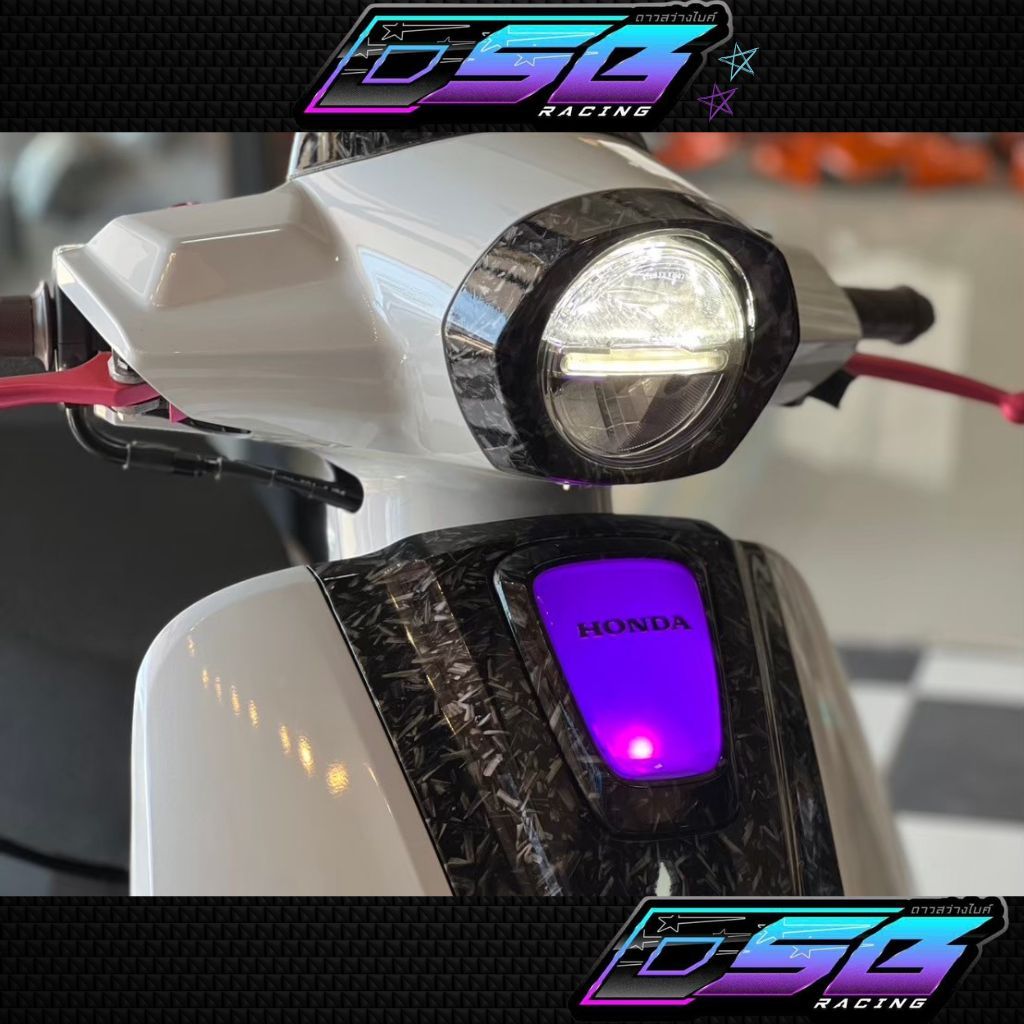 โลโก้ LED Giorno ใส โลโก้ Giorno plus เปลี่ยนสีได้ โลโก้ไฟ Giorno โลโก้แต่ง Giorno อะไหล่ Giorno Gio