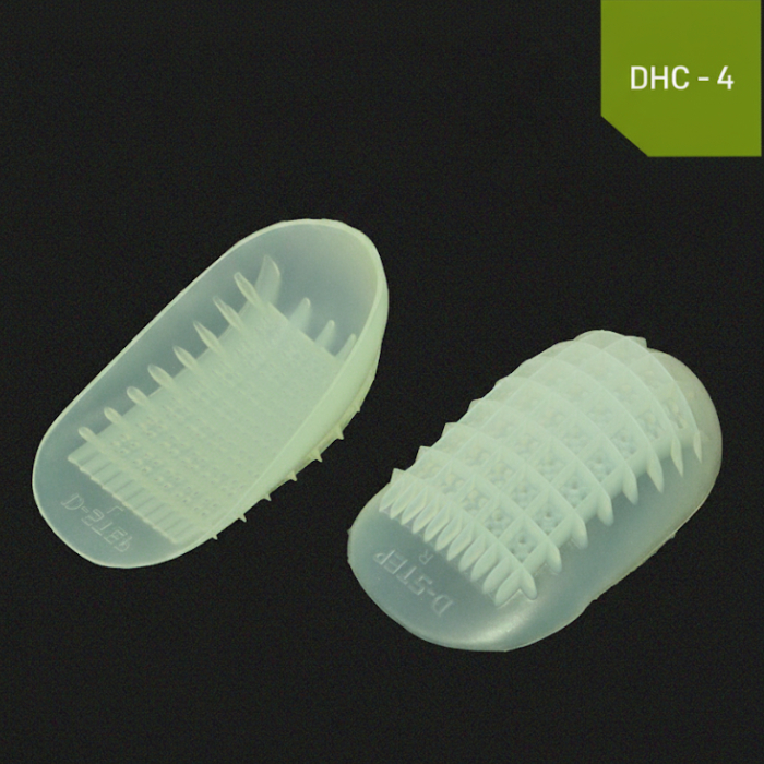 DSTEP ถ้วยรองช้ำส้นเท้าซิลิโคน รองช้ำส้นเท้า รองช้ำส้นเท้า silicone heel cups / DHC-4