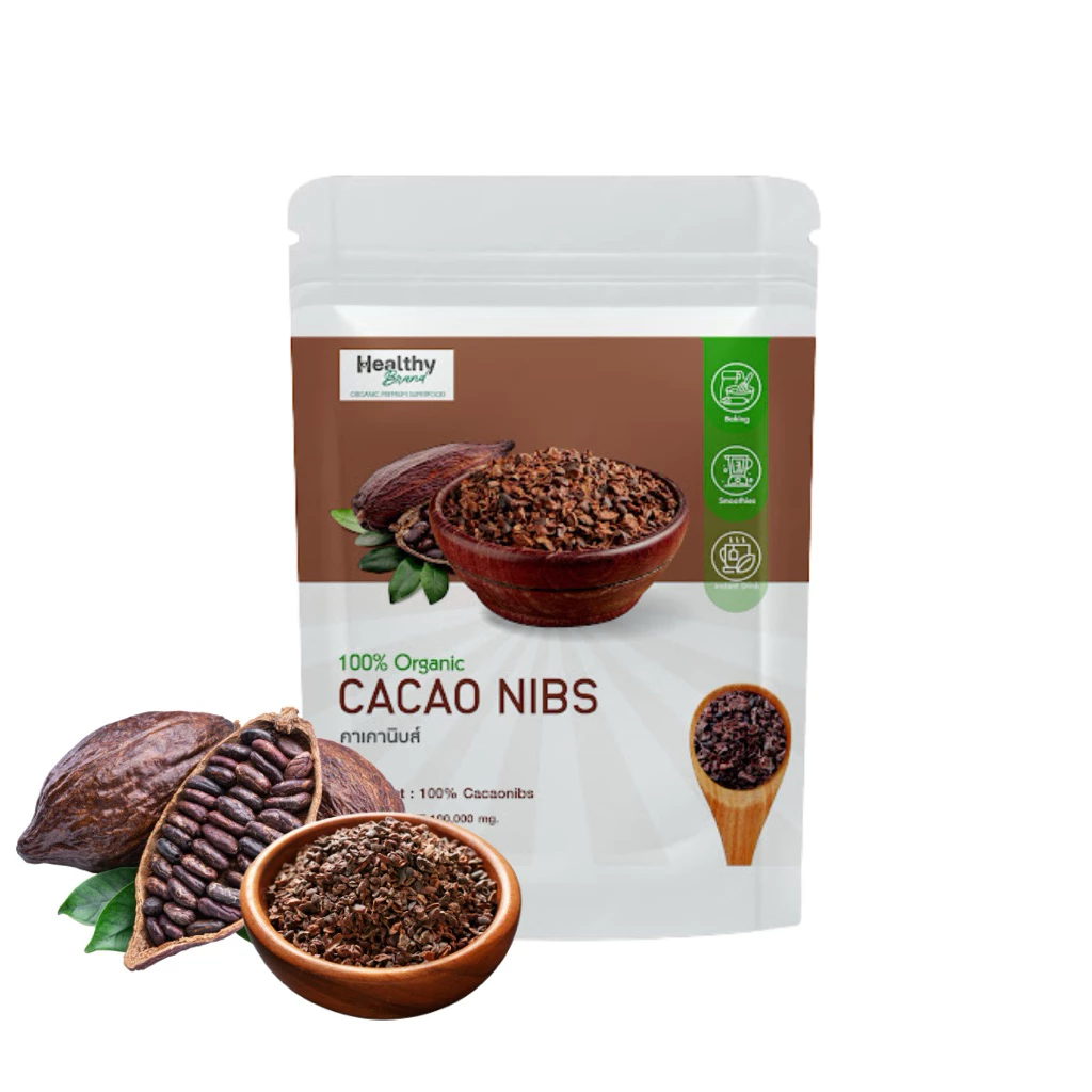 คาเคานิบส์ (Cacao Nibs) ปริมาณสุทธิ: 100 กรัม