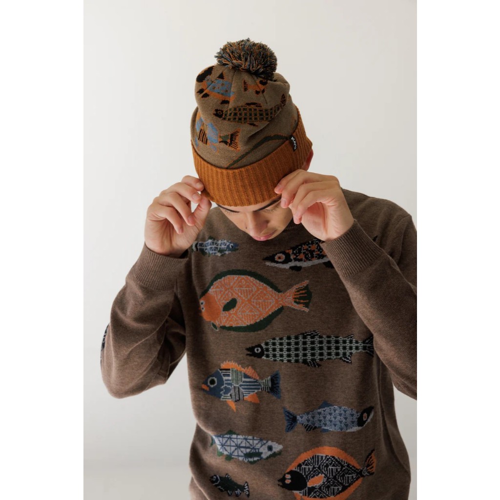 KAVU قبعة صوفية Herschel — صورة 6