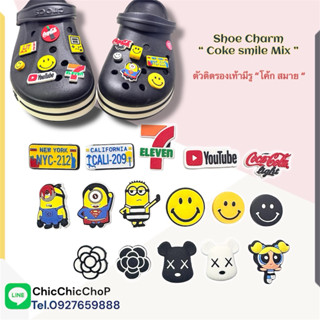 JBM 🌀🌈ตัวติดรองเท้ามีรู “ รวมม ฮิต” ‼️Shoe Charm “ mix hit” …