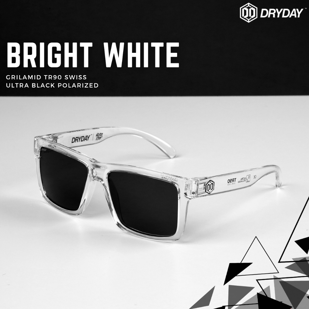 DRYDAY - BRIGHT WHITE - BLACK POLA