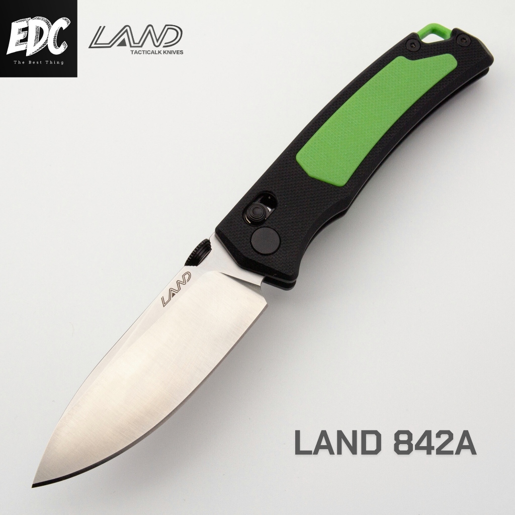 📍""LAND 842A"" มีดพับของแท้ ของสะสม อุปกรณ์เดินป่า