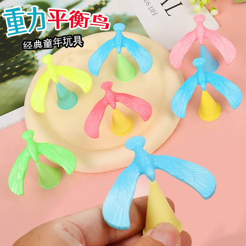🪀พร้อมส่ง🪀มินิบาลานซ์นกแรงโน้มถ่วงสมดุลนกอินทรีของเล่นเด็กของขวัญเล็ก ๆ