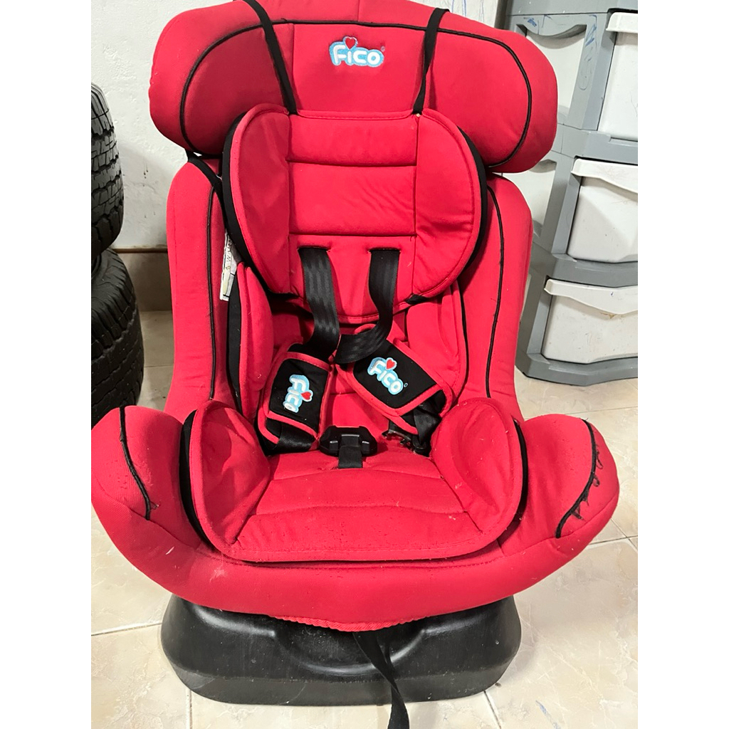 ส่งต่อคาร์ซีทเด็กสีแดงFico