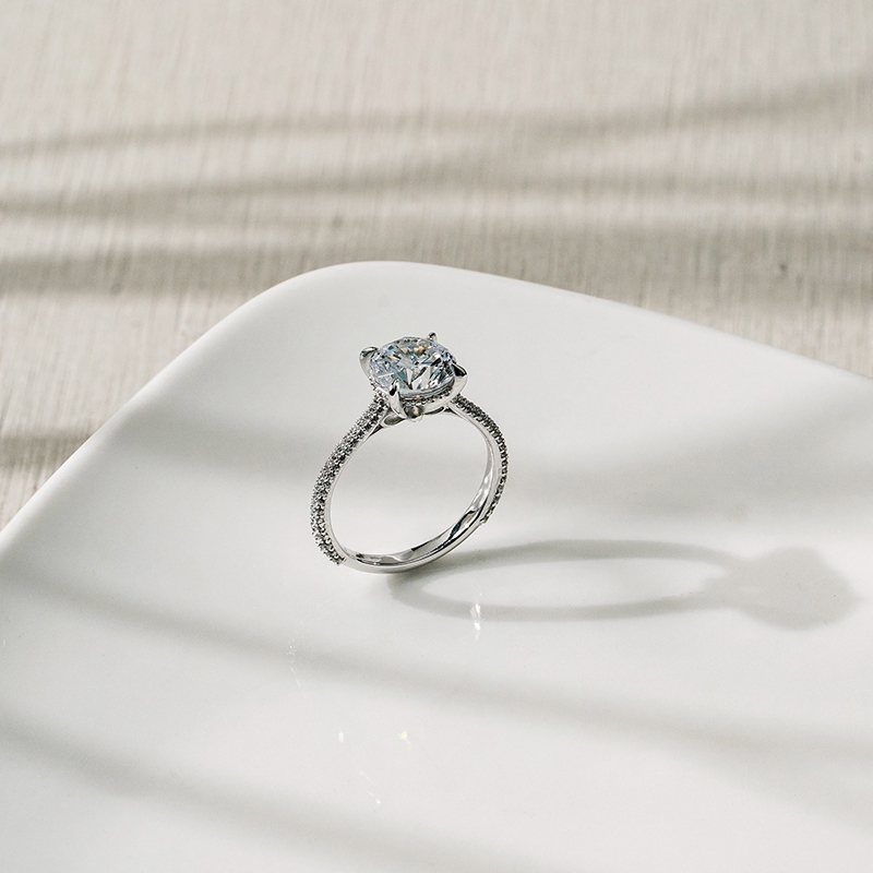 Ar-Kang Collection AKR886/906/907/908/909/910/911 แหวนเงินแท้ 92.5% ประดับ White Cz AAAAA แหวนชู แหว