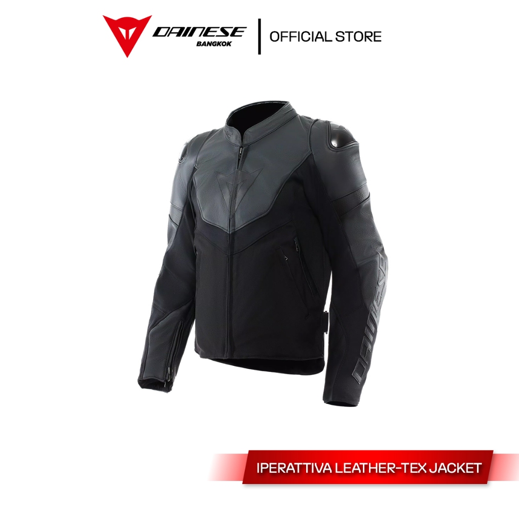 Dainese เสื้อแจ็คแก็ต รุ่น IPERATTIVA LEATHER-TEX JACKET