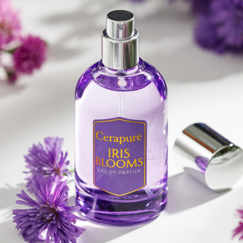 Cerapure EDP กลิ่น IRIS BloomsFS น้ำหอม เซราพิวเร่ EDP กลิ่นไอริส บลูม น้ำหอมม่วง (Perfume Cerapure)