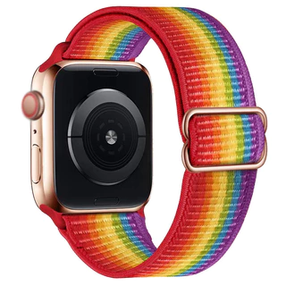 สายนาฬิกาถักสำหรับ iWatch ซีรีส์ 11/10/9/8/7/6/5/4/3/2/1/SE สายนาฬิการะบายอากาศขนาด 49mm/46/45/44/42/41/40/38mm