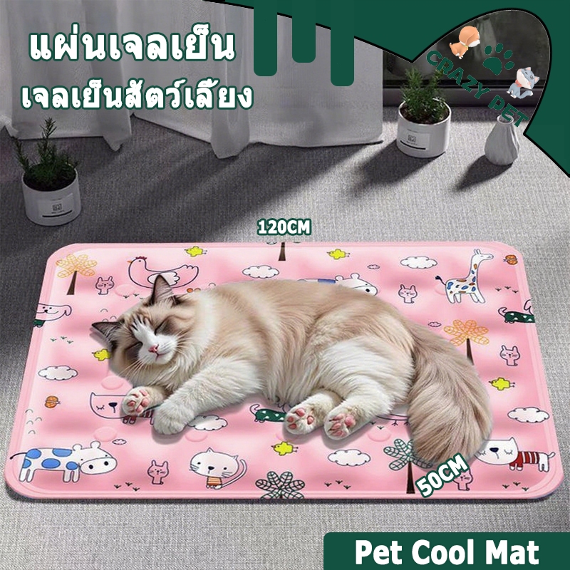 💤 แผ่นเจลเย็น ที่นอนเเมว ที่นอนแมวเย็น เจลเย็นสัตว์เลี้ยง เบาะเย็นแมว ที่นอนเจลเย็น เบาะนอนเย็น หรัที่นอนสัตว์เลี้ยง