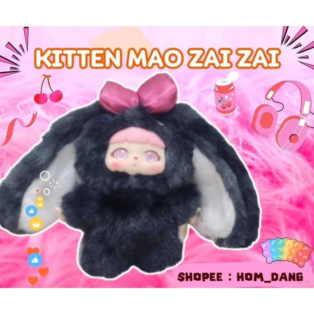 พร้อมส่งจาก🇹🇭 KITTEN MAO ZAI ZAI🔥ใหม่ล่าสุด‼️👉แบบเช็คการ์ดเช็คตัว💥 แท้💯ไม่ผ่านการใช้งาน