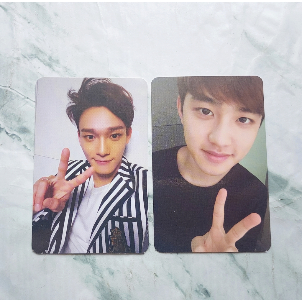 การ์ด D.O Chen ของแท้ จาก CD อัลบั้ม EXO - LOVE ME RIGHT / EXODUS Album พร้อมส่ง Kpop Card ดีโอ เฉิน