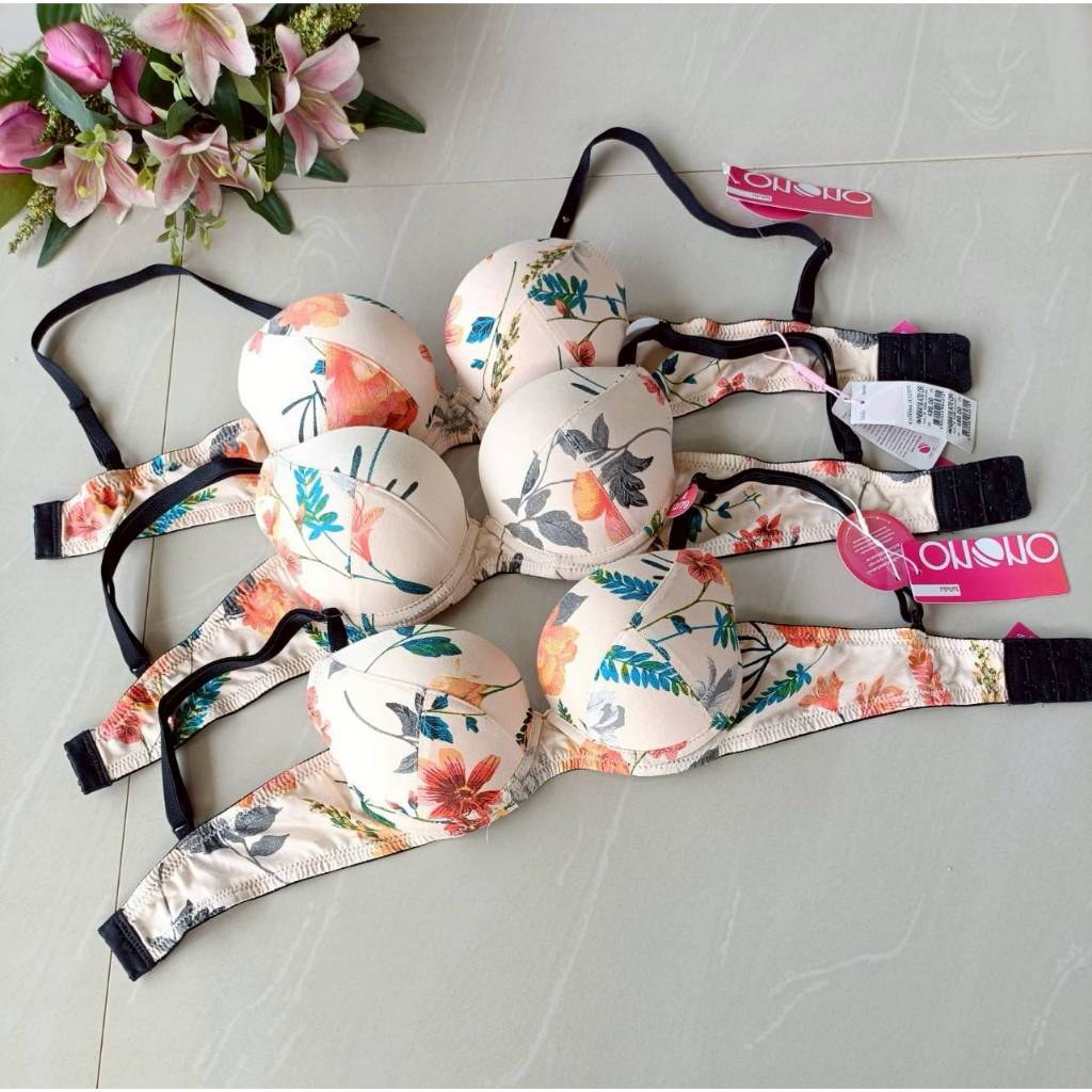 ONONO NB6418เสื้อชั้นในมีโครง เสริมฟองน้ำตรงฐาน