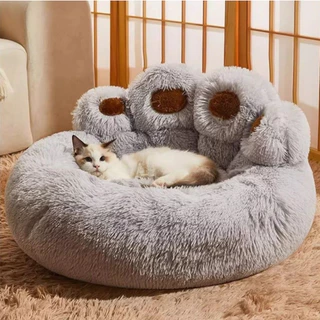 🐾อุ้งเท้าหมี ที่นอนสัตว์เลี้ยง น่ารัก ขนฟูนุ่มมาก สบาย ที่นอนแมว เตียงสุนัข เบาะสัตว์เลี้ยง