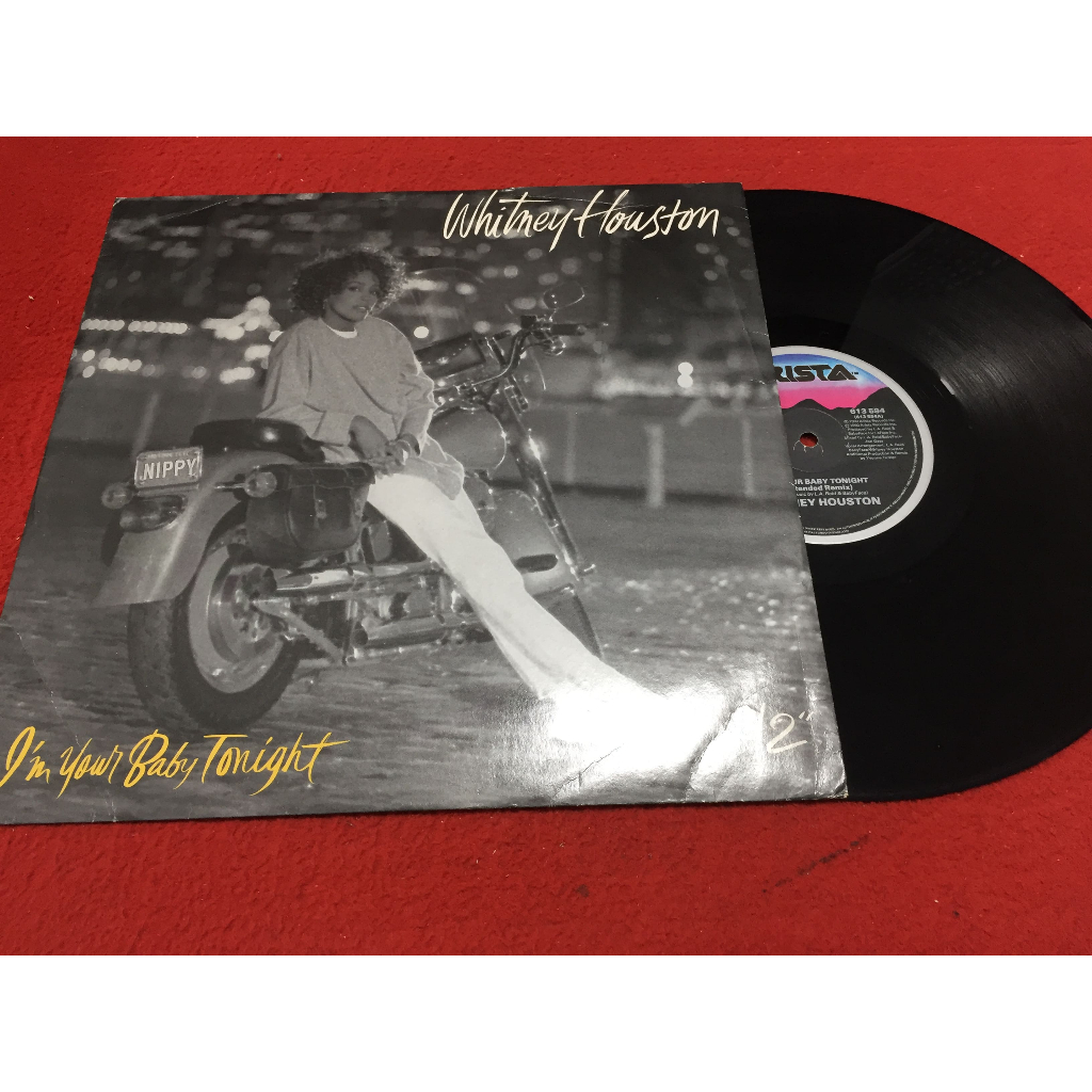 I'm Your Baby Tonight -  Whitney Houston  ขนาด 12 นิ้ว LP B257
