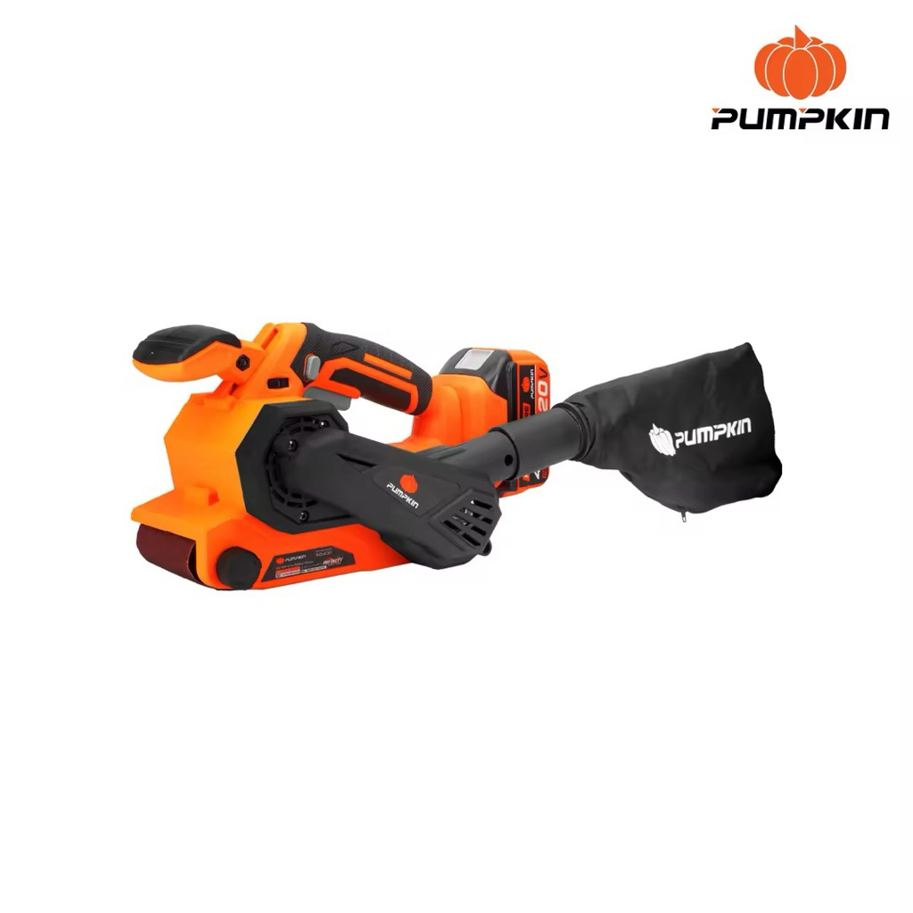 เครื่องขัดกระดาษทรายสายพานไร้สาย 20V ขนาด 3นิ้ว ยี่ห้อ PUMPKIN รุ่น 50431 / INF-BS76CB (ประกัน2ปี) - รูปที่ 3