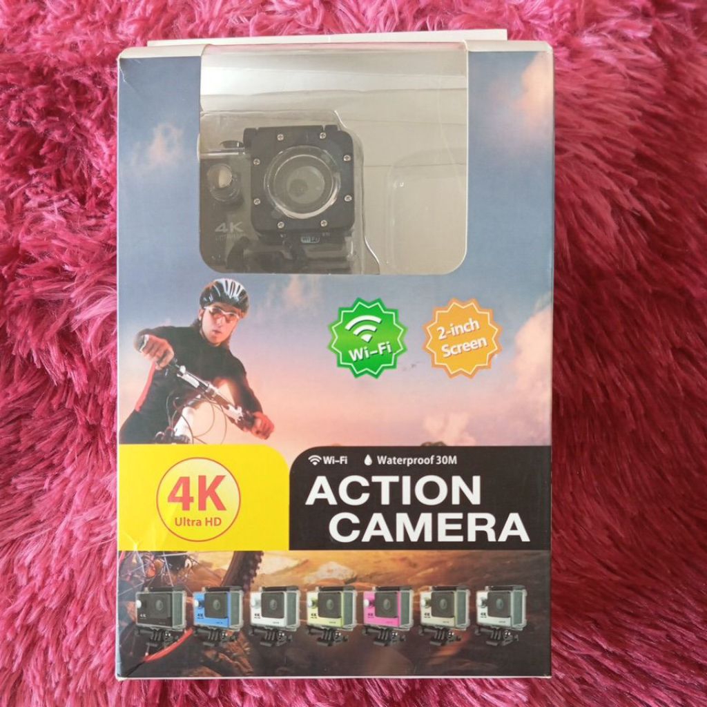 กล้อง Action camera 4k WiFi