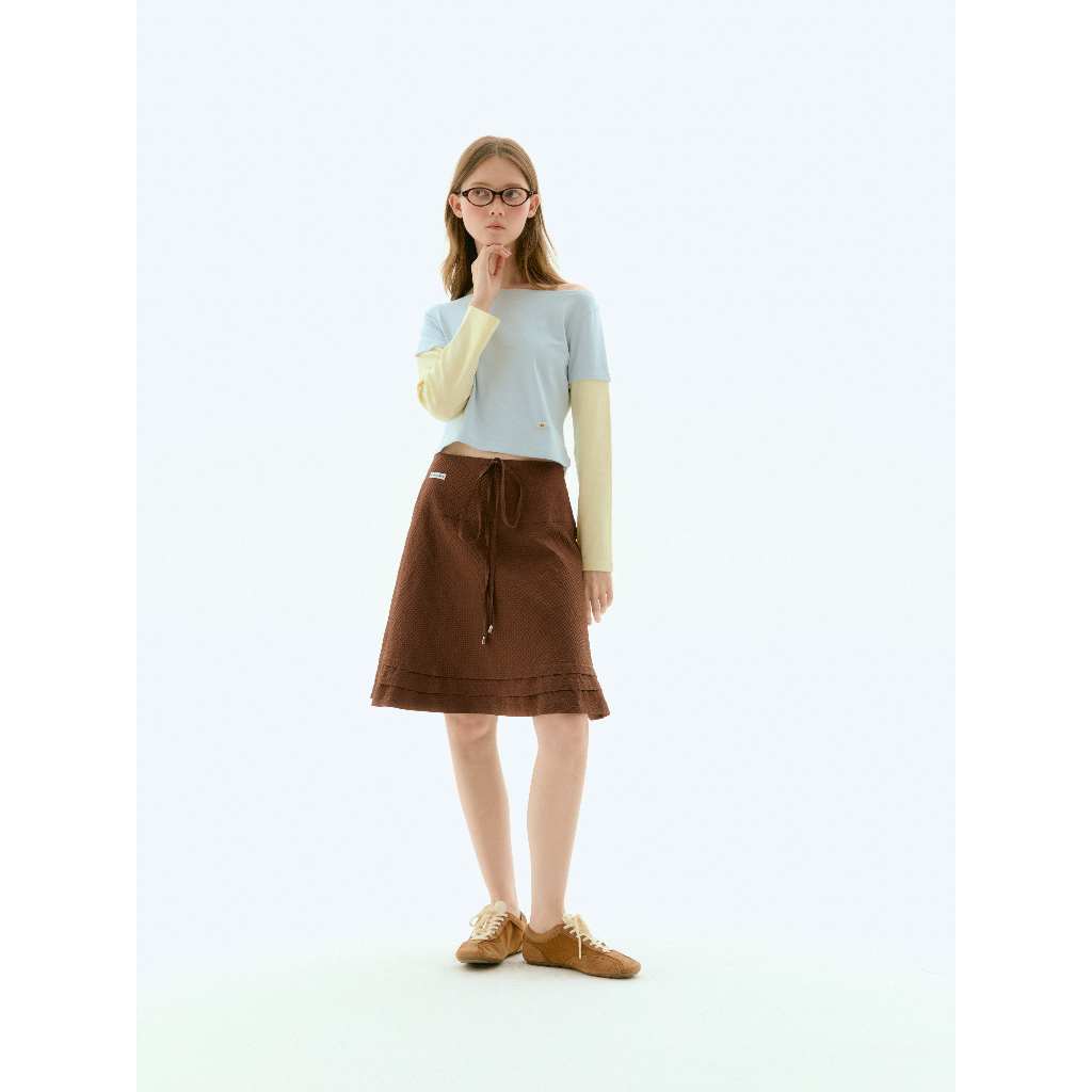 Blingtastic The Checkmate skirt - พร้อมส่ง