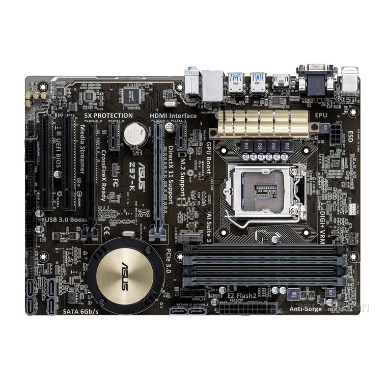 ASUS  Z97-K คอมพิวเตอร์ เมนบอร์ด LGA 1150