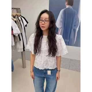 มาใหม่พร้อมส่ง💖 (AP252) Seori lace blouse เสื้อลูกไม้แขนสั้น…