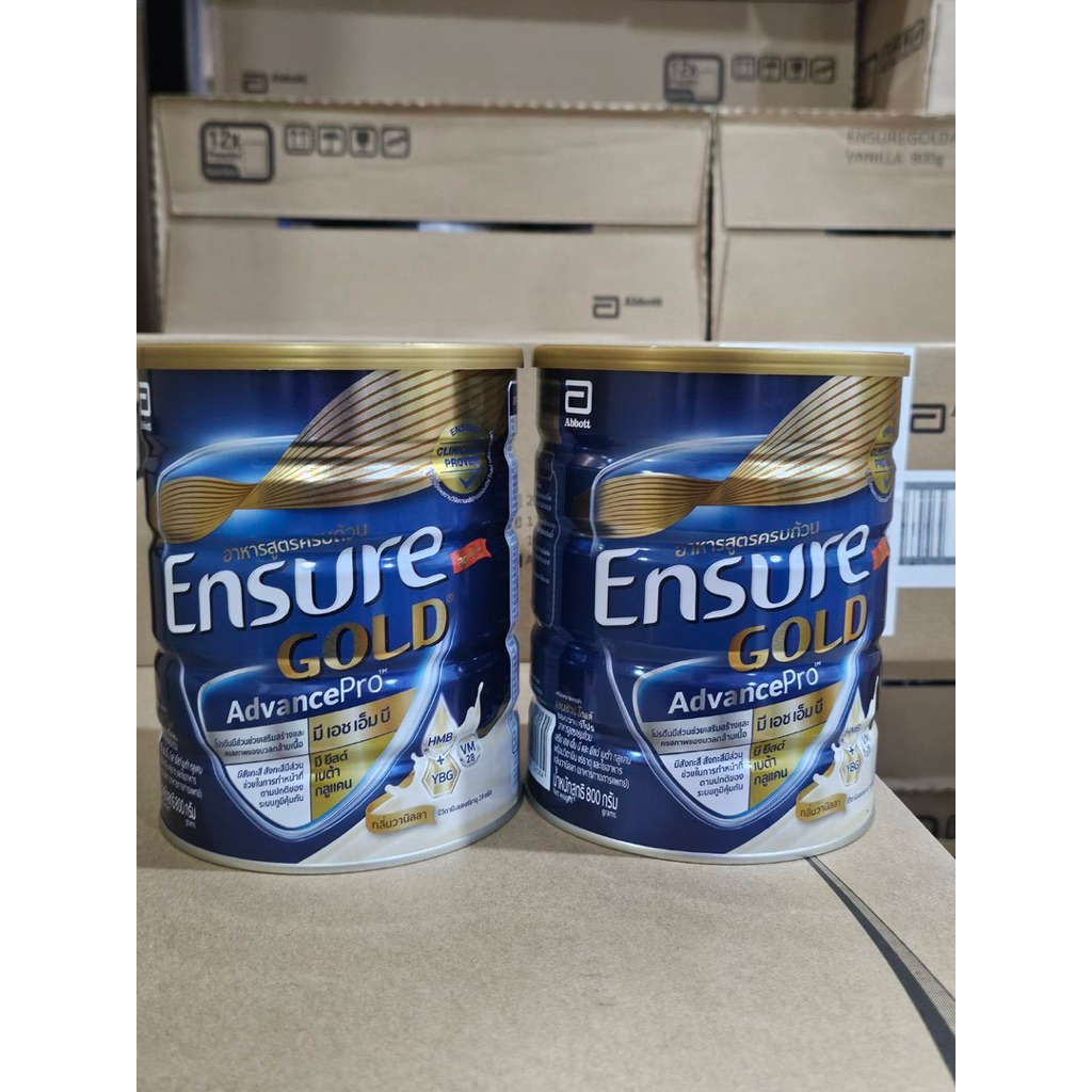 ENSURE GOLD 800g วานิลลา Lot.ใหม่ ABBOTTI