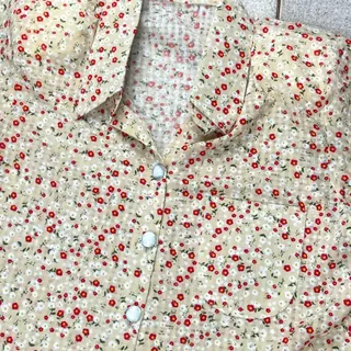 083 - 090 เสื้อผู้หญิง เสื้อผู้สูงอายุ อก 40-52 ใส่สบาย ไม่ร้อน ไม่รีบ เนื้อผ้าพิมพ์ลายดอกไม้ ดีไซน์สำหรับคุณแม่และคุณยา