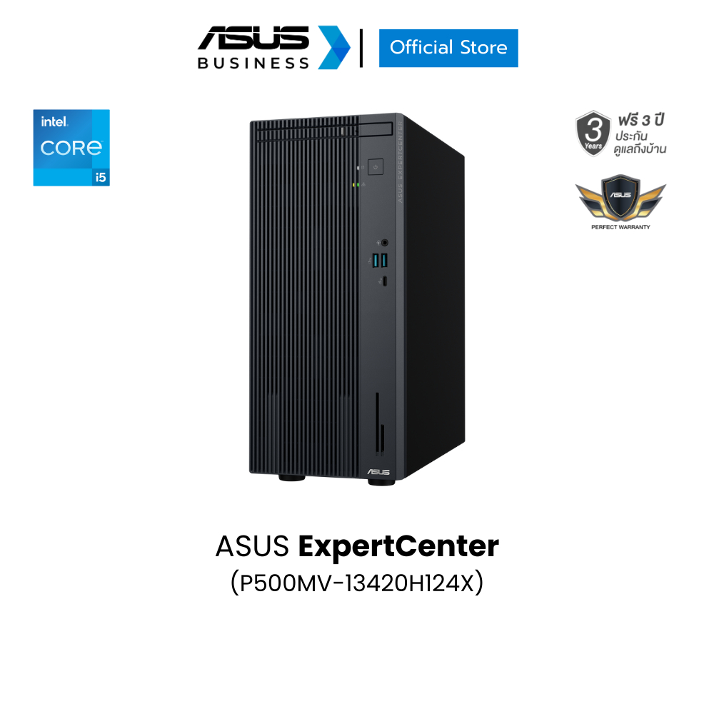 ASUS ExpertCenter P500 Mini Tower (P500MV-13420H124X) Intel® Core™ i5 13420H, 16GB, 512GB SSD, W11Pr