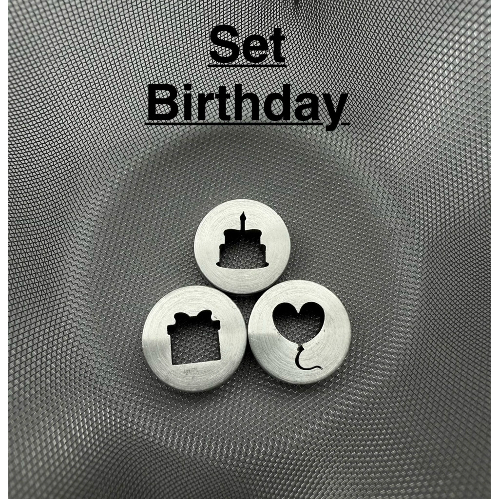 ลูกร่อนมัทฉะ ลูกเหล็กร่อนผงมัทฉะ  Matcha sifter; food grade (set Birthday)