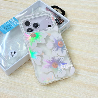 Caseเคสแม่เหล็ก ลายดอกไม้ สำหรับรุ่น i17 17Air 17pro 17promax 13/14 13promax 14promax 15 15promax 16 16plus 16pro