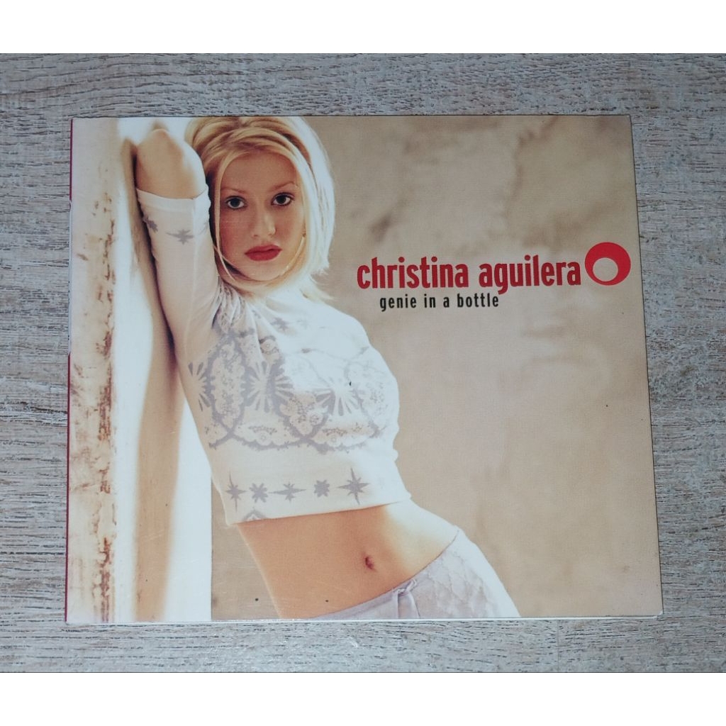 Christina Aguilera ซีดี CD Single Genie In A Bottle US Edition
