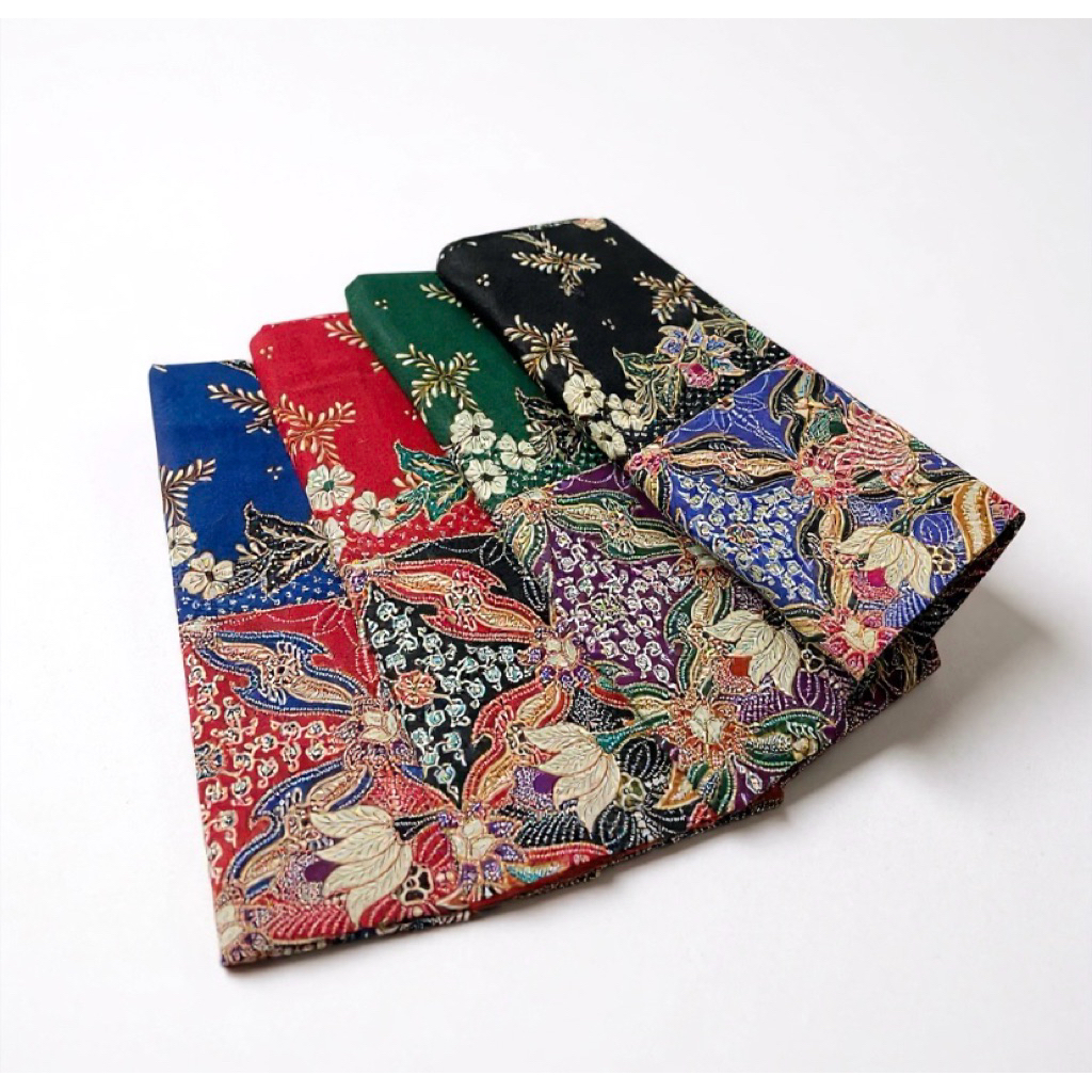 ผ้าถุงปาเต๊ะ BATIK TIKA SERANGKAI เนื้อผ้าcotton  เย็บแล้ว