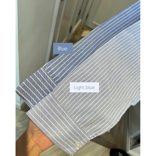 Seeingstudio | Lilia shirt เสื้อเชิ้ตแขนยาวลายริ้ว ทรง Oversized🪡