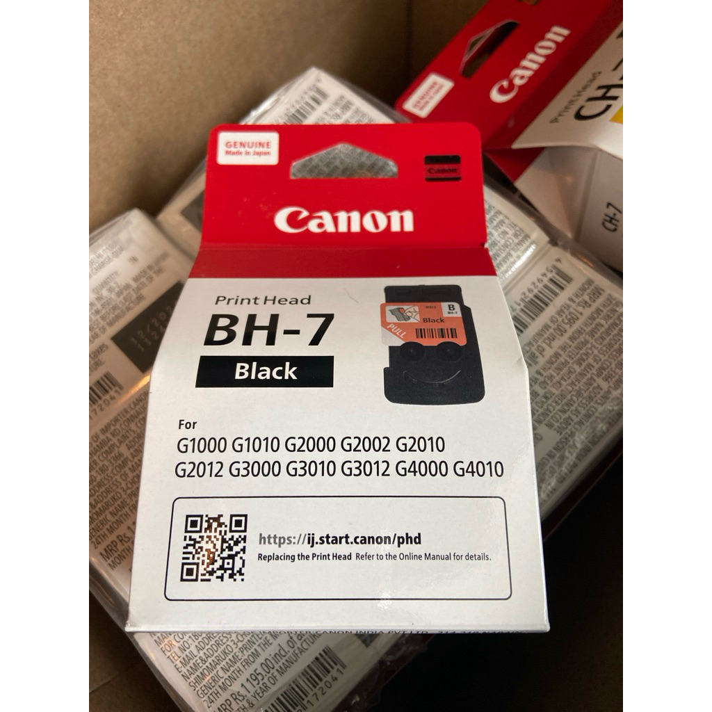ตลับหัวพิมพ์ Canon BH-7 & CH-7 สำหรับ Canon รุ่น G1000, G1010, G2000, G2010, G3010, G3000, G4000 ราคา ถูกที่สุด ดีลบีเคเค แกลเลอรีภาพที่ 6