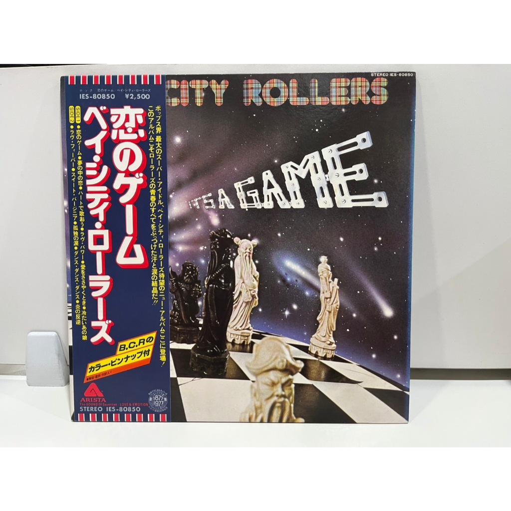 1LP Vinyl Records แผ่นเสียงไวนิล BAY CITY ROLLERS it's a game by IES-80850  (J9C130)