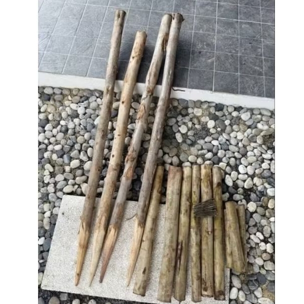 เซท diy ไม้ค้ำยันต้นไม้ แบบคอก 4 ขา ติดตั้งง่าย ใช้แค่ค้อนตอกค่ะ