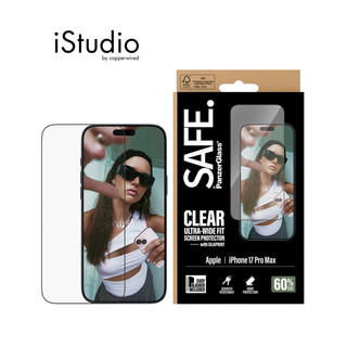 SAFE ฟิล์ม Ultra Wide Fit [Black Frame] for iPhone 17 ทุกรุ่น | iStudio by copperwired