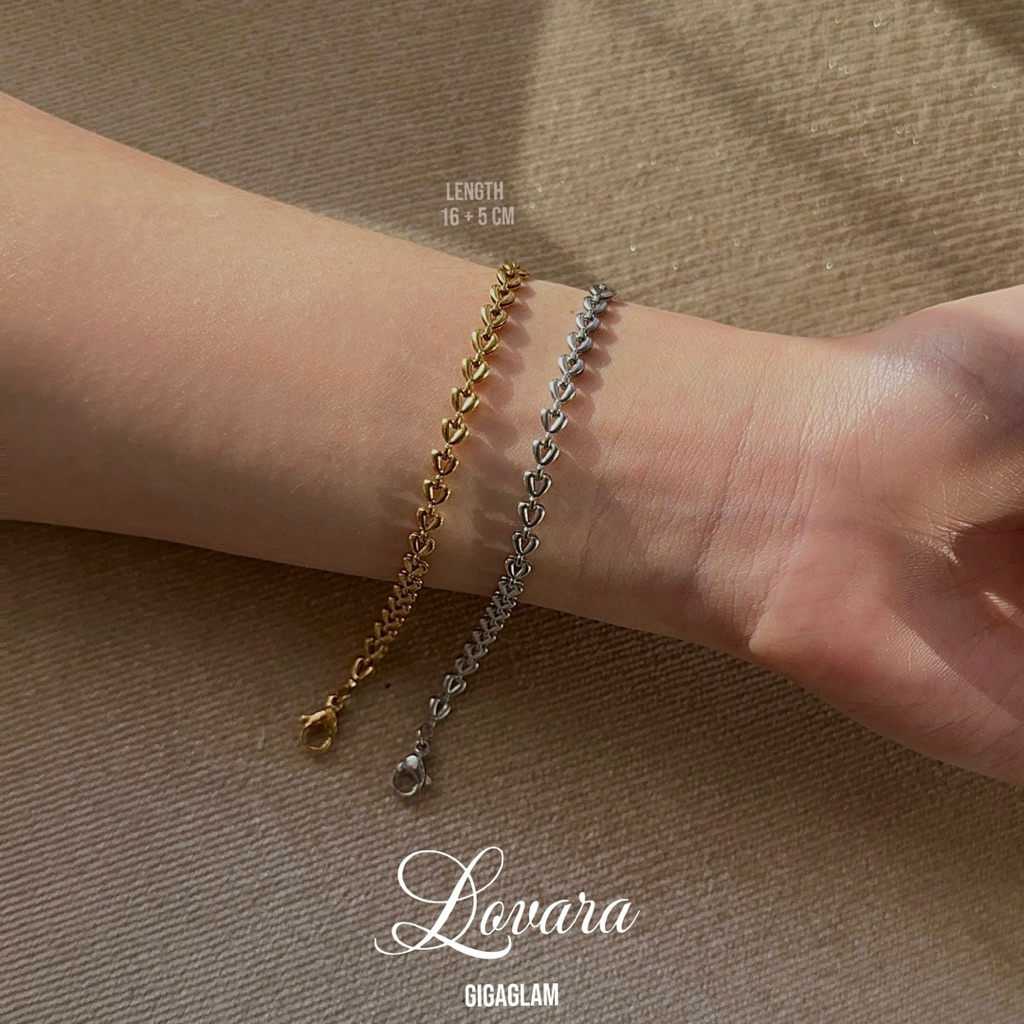 gigaglam lovara bracelet | สร้อยข้อมือไม่ลอก ไม่ดำ