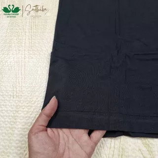 ห่านคู่ เสื้อยืด คอกลม สีดำ รุ่น Classic ยกกล่อง 3 ตัว ไซส์ 34-44 ของแท้ 100%